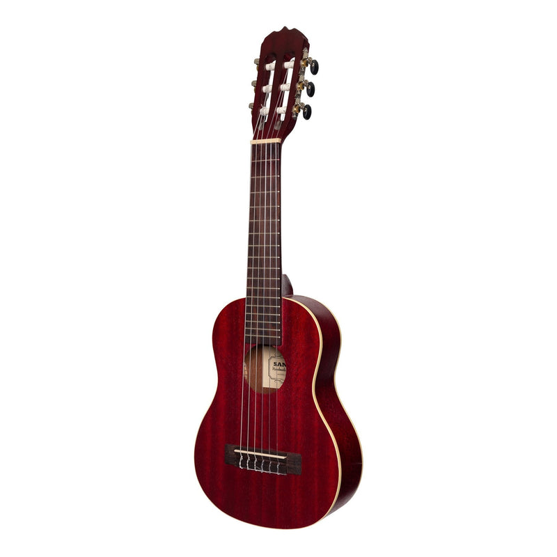 -Sanchez 1/4 Size Student Classical Guitar (Wine Red)-Living Music