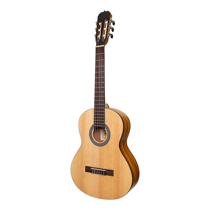 -Sanchez 3/4 Size Student Classical Guitar (Spruce/Koa)-Living Music
