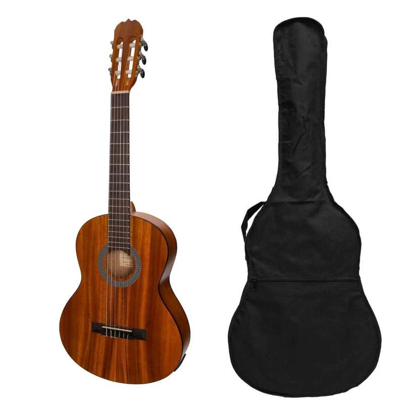 -Sanchez 3/4 Student Acoustic-Electric Classical Guitar with Gig Bag and Pickup (Rosewood)-Living Music