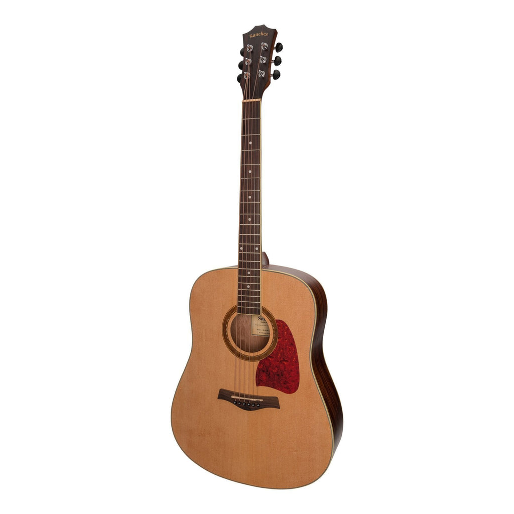 SD-18-SR-Sanchez Acoustic Dreadnought Guitar (Spruce/Rosewood)-Living Music