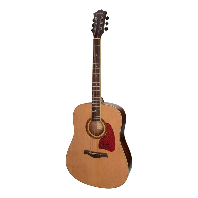 -Sanchez Acoustic Dreadnought Guitar (Spruce/Rosewood)-Living Music