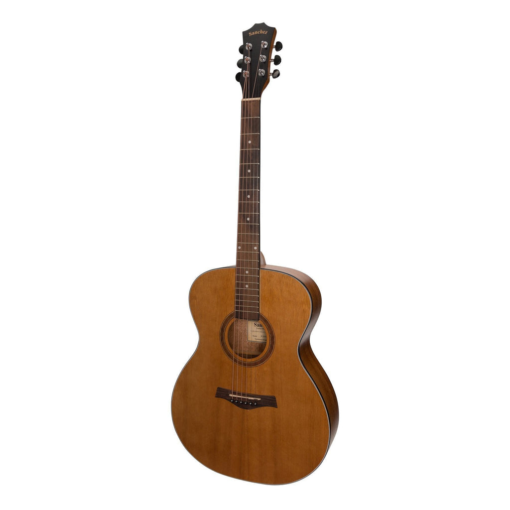 SF-18ET-ACA-Sanchez Acoustic-Electric Small Body Guitar (Acacia)-Living Music