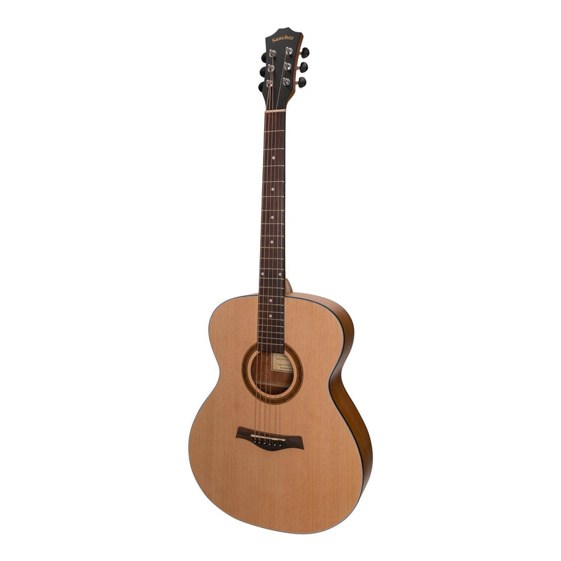 -Sanchez Acoustic Small Body Guitar (Spruce/Acacia)-Living Music