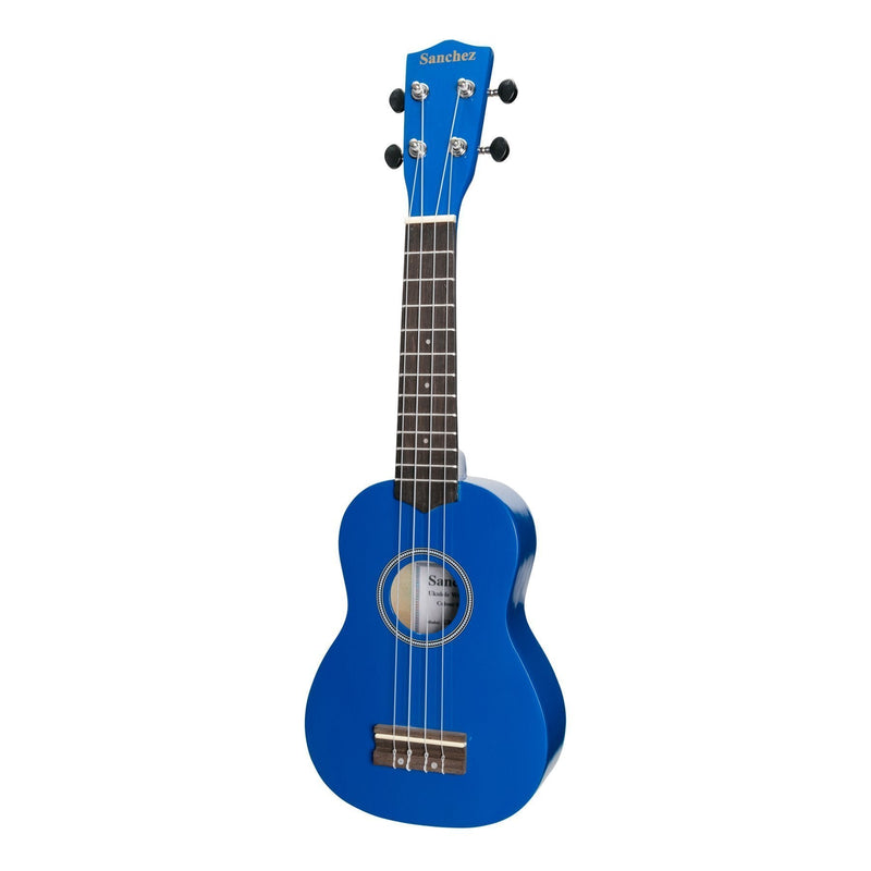 -Sanchez 'Colour Series' Soprano Ukulele (Dark Blue)-Living Music