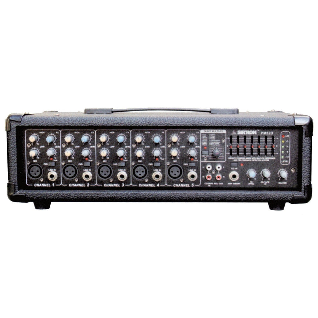 -SoundArt 200 Watt 5-Channel PA Head with Digital Mufti-Effects-Living Music