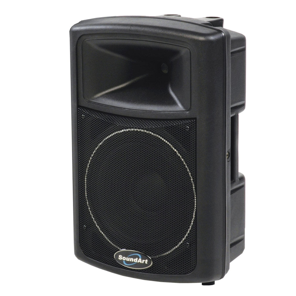 -SoundArt 250 Watt 12" 2-Way 8 Ohm Molded Speaker Cabinet-Living Music