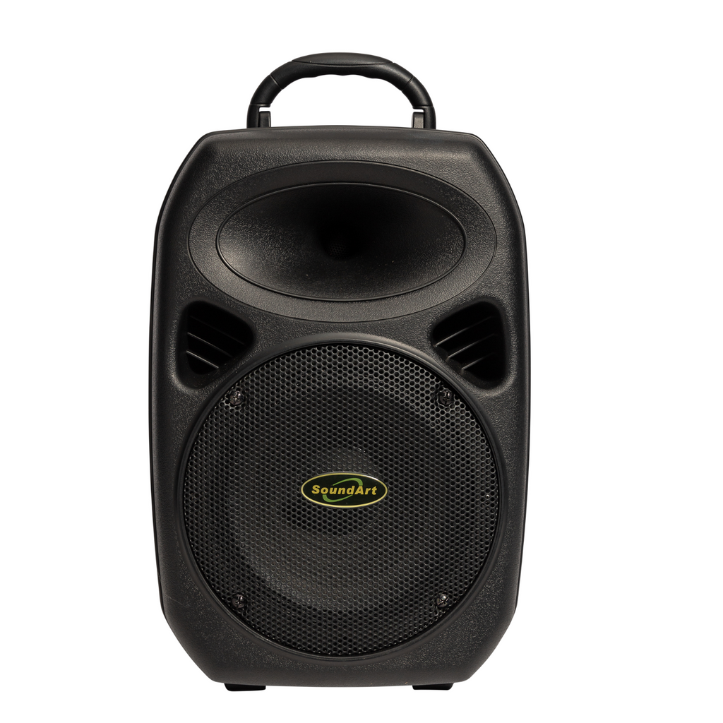 -SoundArt 60 Watt Wireless Multi-Purpose Amplifier with Bluetooth & Hand Held Mic-Living Music