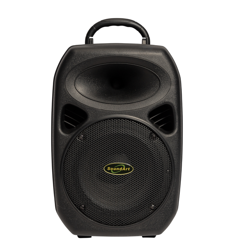 -SoundArt 60 Watt Wireless Multi-Purpose Amplifier with Bluetooth & Hand Held Mic-Living Music