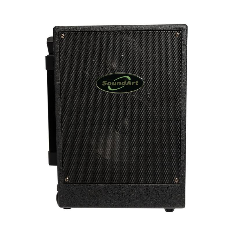 -SoundArt 65 Watt Rechargeable Wireless PA System with DVD Player-Living Music