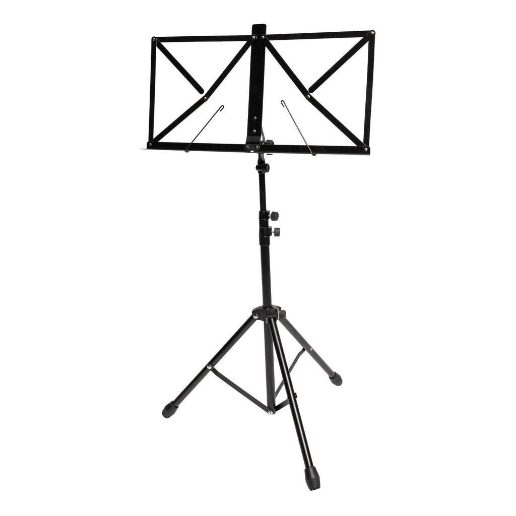 -SoundArt Folding Orchestral Music Stand (Black)-Living Music
