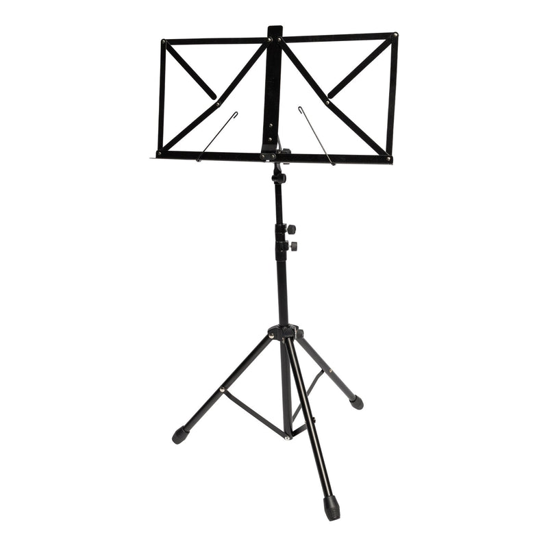 -SoundArt Folding Orchestral Music Stand (Black)-Living Music