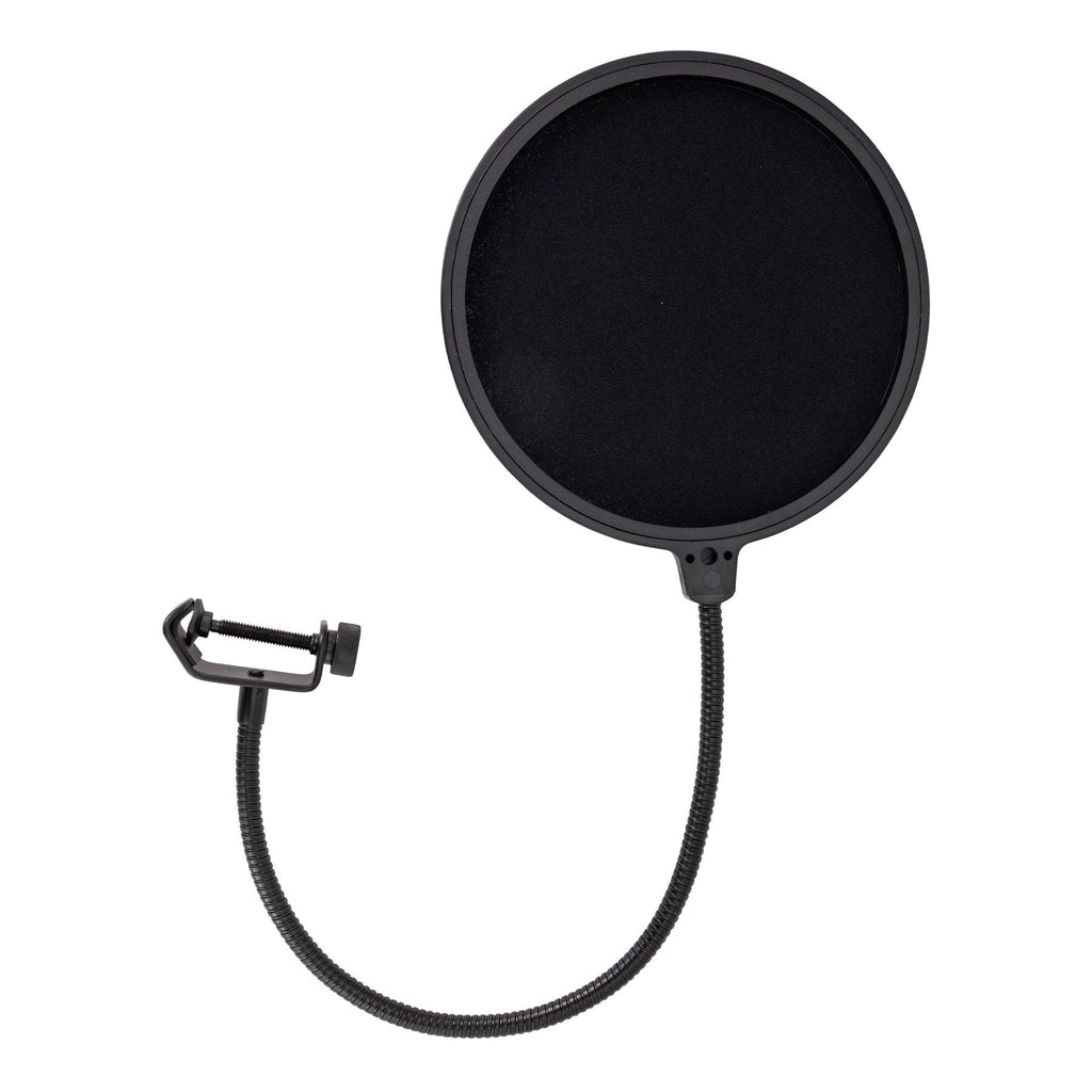 SPF-P1-BLK-SoundArt Nylon Fabric Pop Filter-Living Music