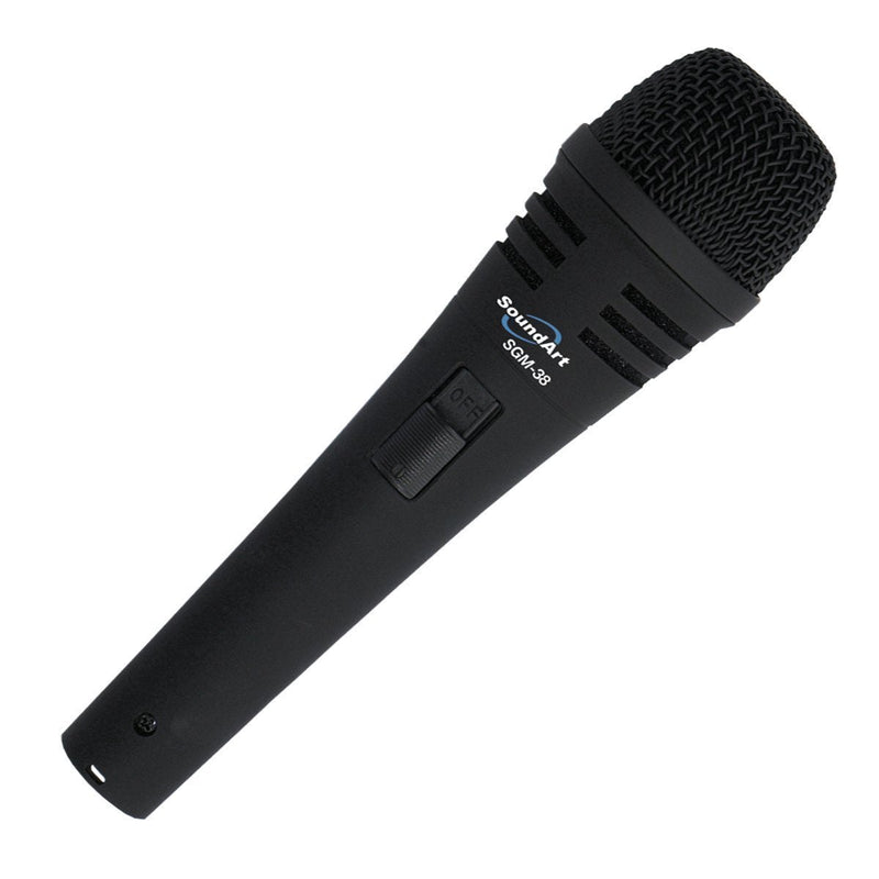 -SoundArt SGM-38 Hand-Held Dynamic Microphone with Protective Bag-Living Music