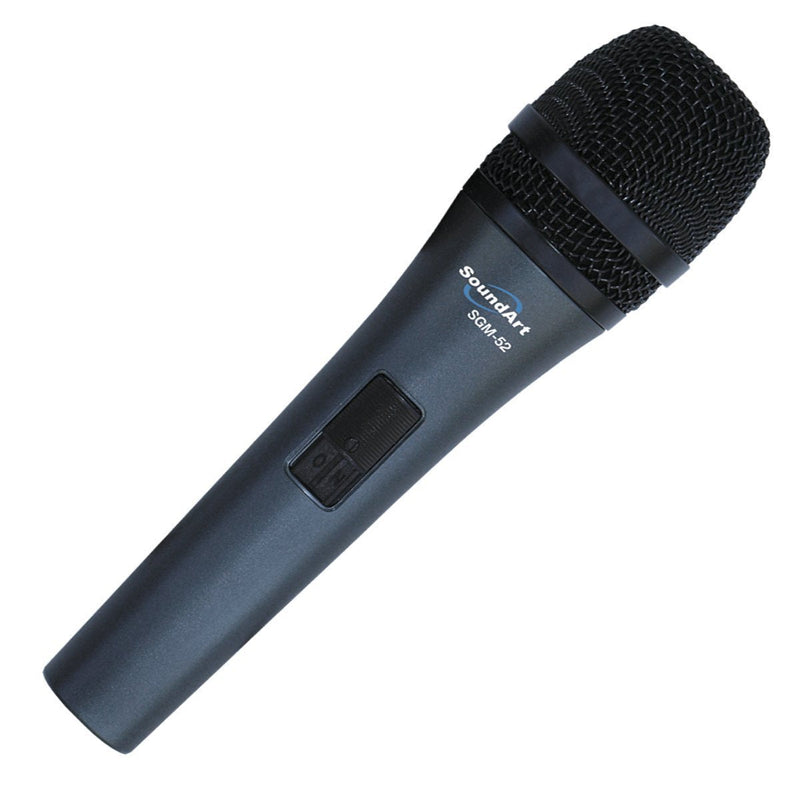 -SoundArt SGM-52 Hand-Held Dynamic Microphone with Protective Bag-Living Music