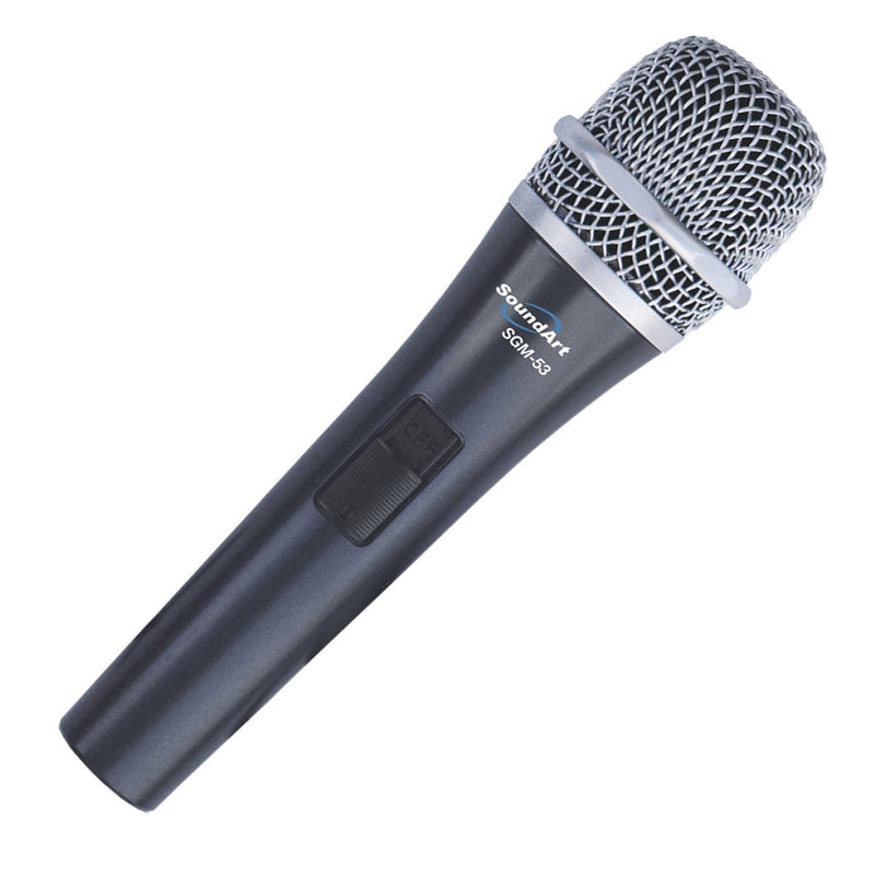 -SoundArt SGM-53 Hand-Held Dynamic Microphone with Protective Bag-Living Music