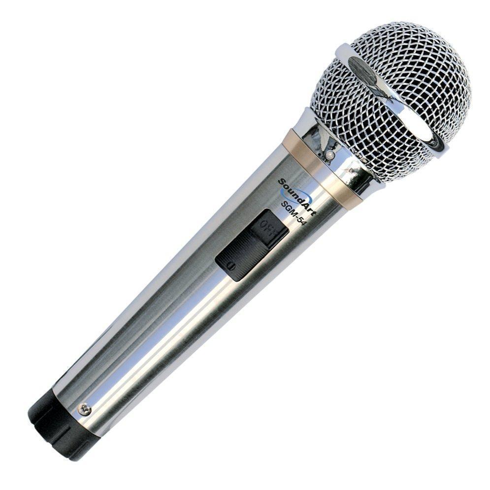 SGM-54-SoundArt SGM-54 Hand-Held Dynamic Microphone with Protective Bag-Living Music