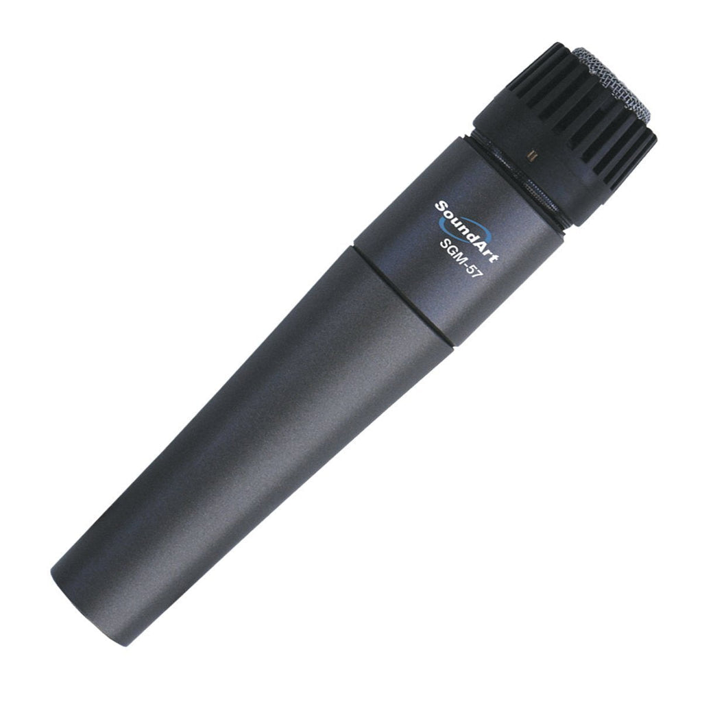 -SoundArt SGM-57 Hand-Held Dynamic Microphone with Protective Bag-Living Music