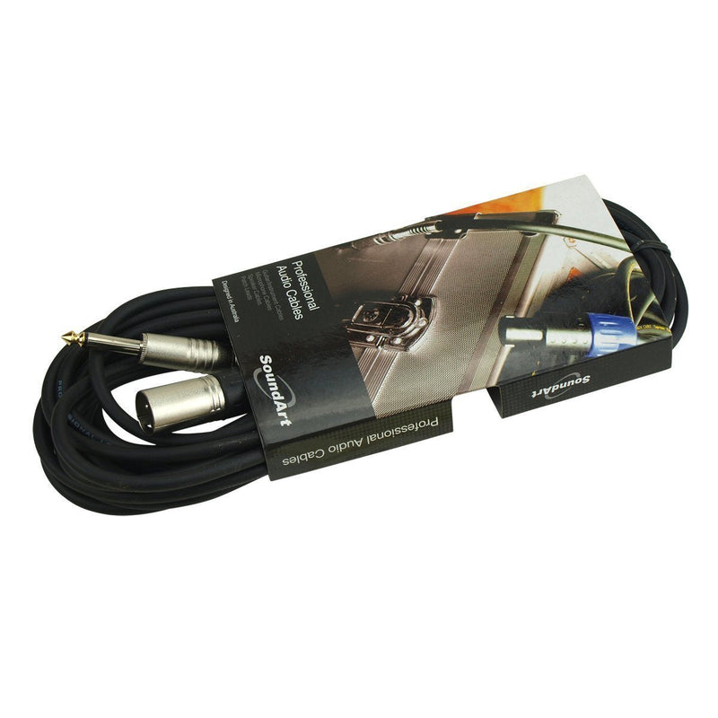 -SoundArt SMC-13 Mic to Line Cable with Male XLR to Jack Plugs (8m)-Living Music