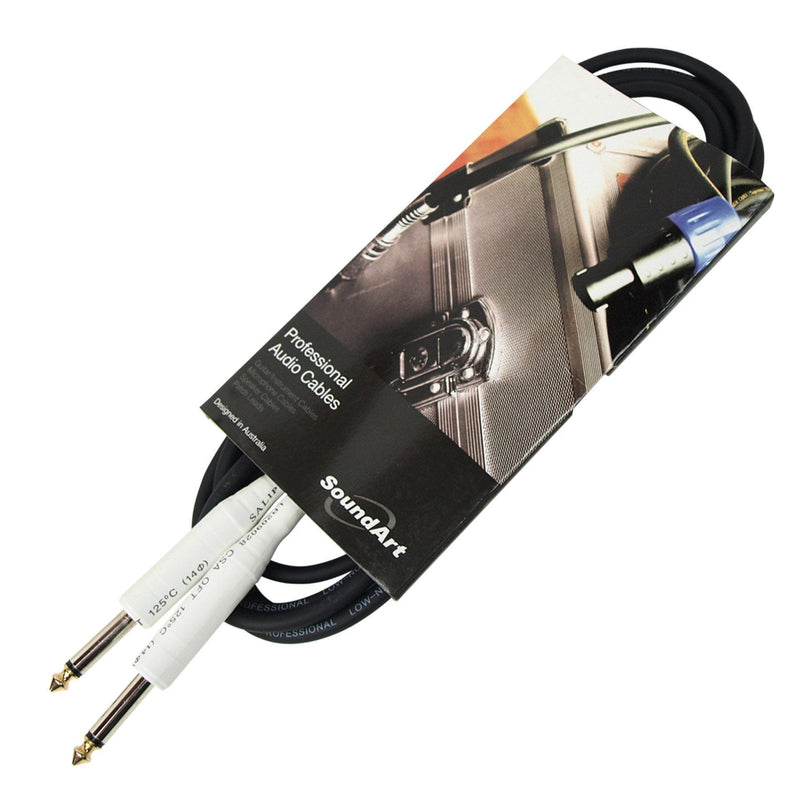 -SoundArt SMI-24 Instrument Cable with Heat-Shrunk Plugs (3m)-Living Music