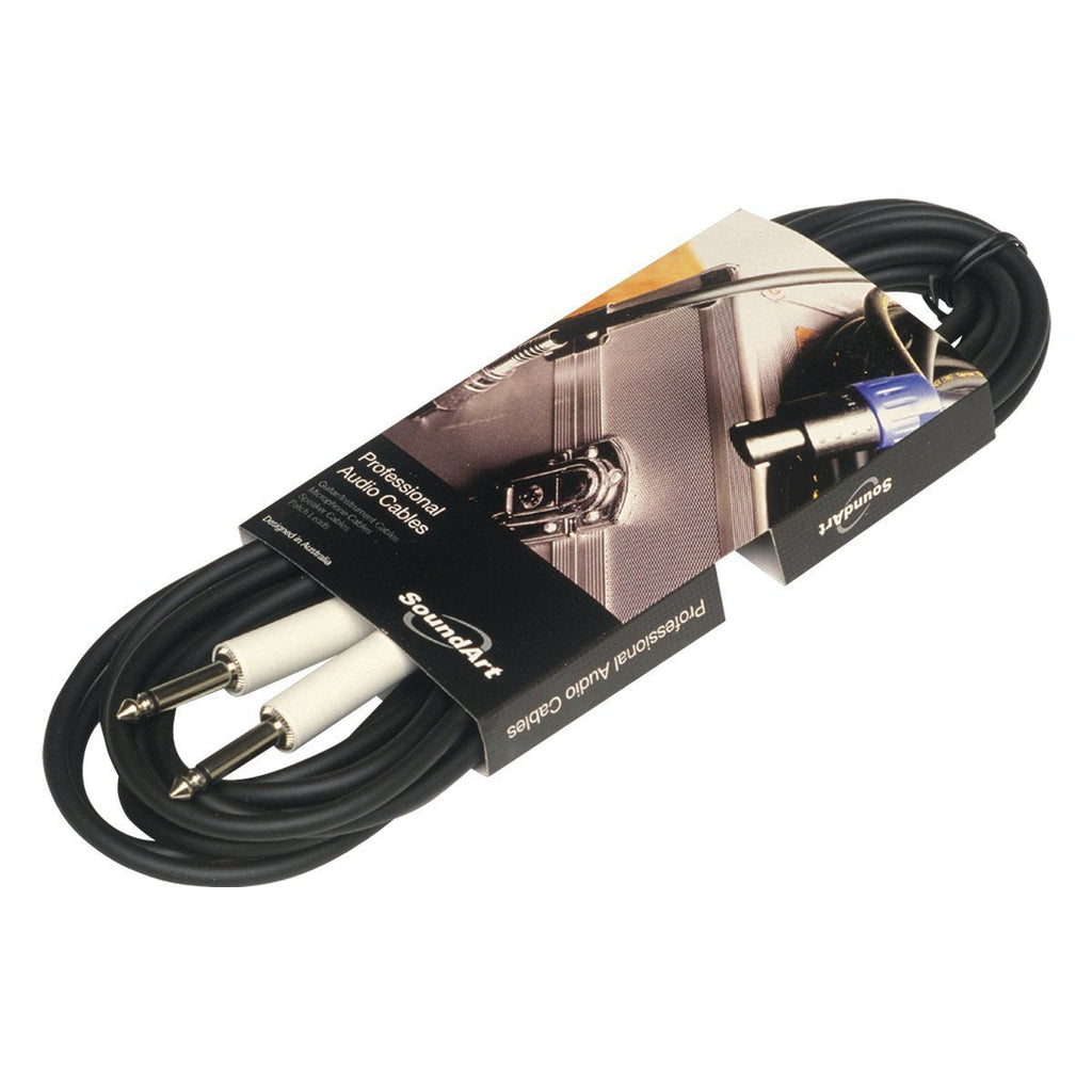 -SoundArt SMI-24 Instrument Cable with Heat-Shrunk Plugs (6m)-Living Music
