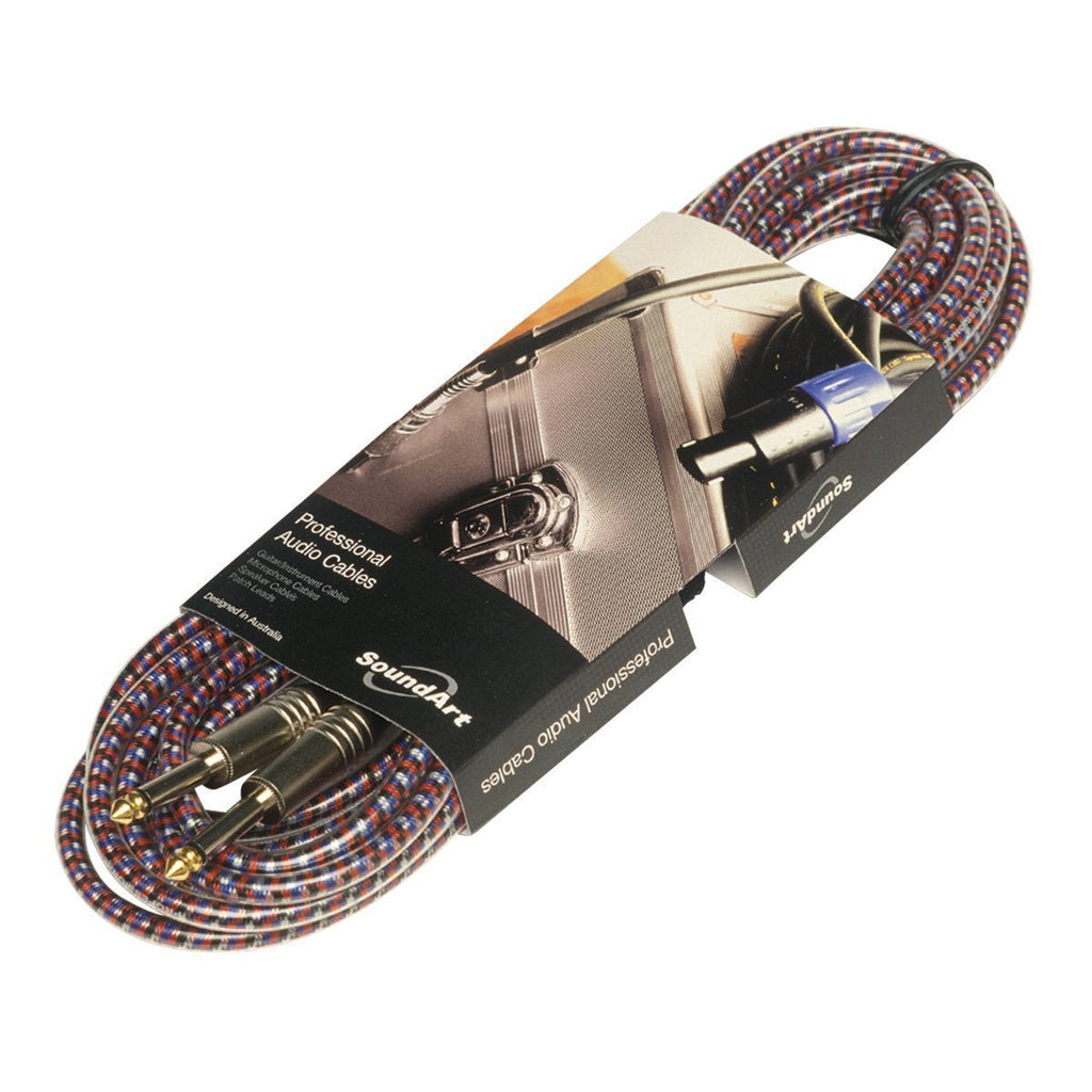 -SoundArt SMI-28 Braided Instrument Cable (6m)-Living Music