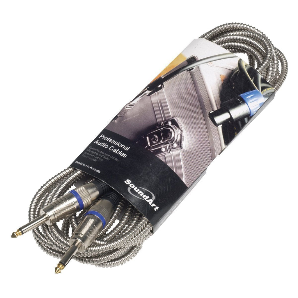 -SoundArt SMI-32 ‘Armoured’ Instrument Cable (6m)-Living Music