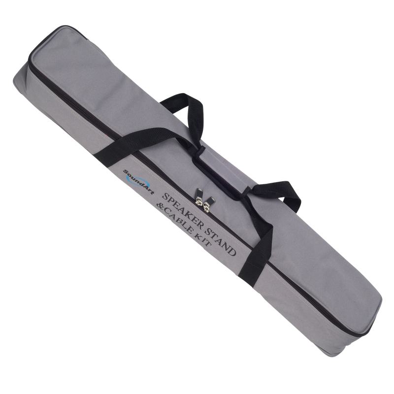 -SoundArt Speaker Stand and Cable Kit w/ Gig Bag-Living Music