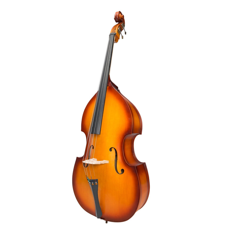 -Steinhoff 3/4 Size Student Double Bass Set (Sunburst)-Living Music