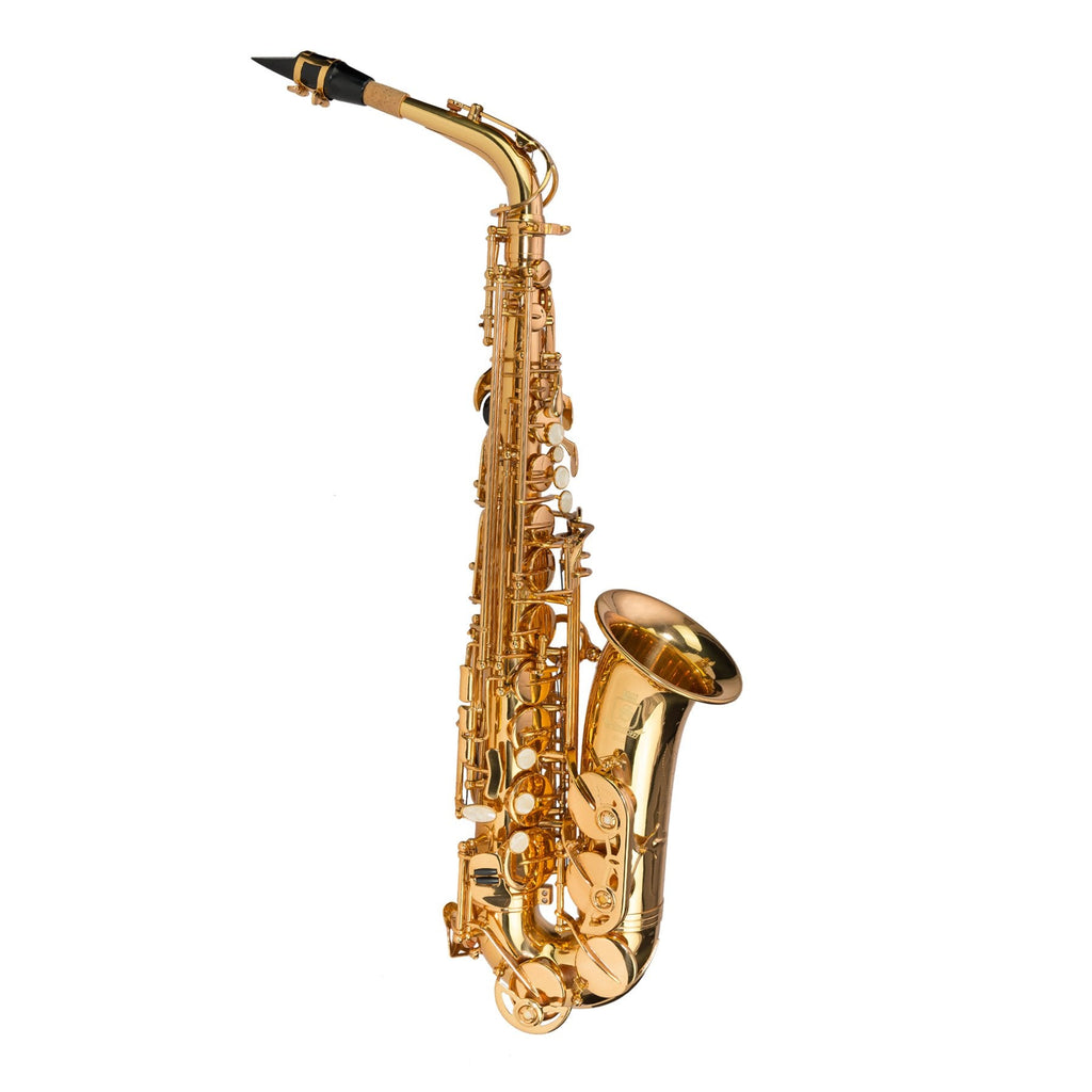 KSO-AS10-GLD-Steinhoff Advanced Student Alto Saxophone (Gold)-Living Music