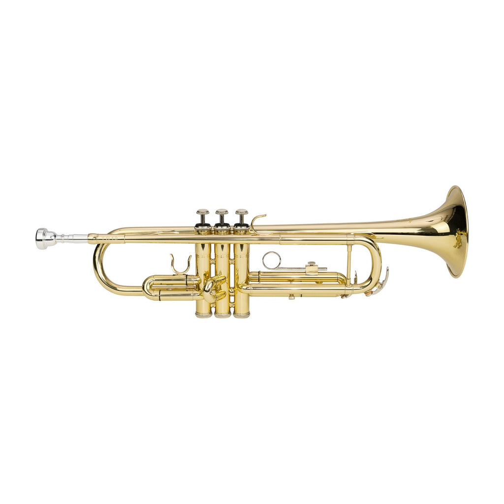 KSO-TR10-GLD-Steinhoff Advanced Student Bb Trumpet (Gold)-Living Music