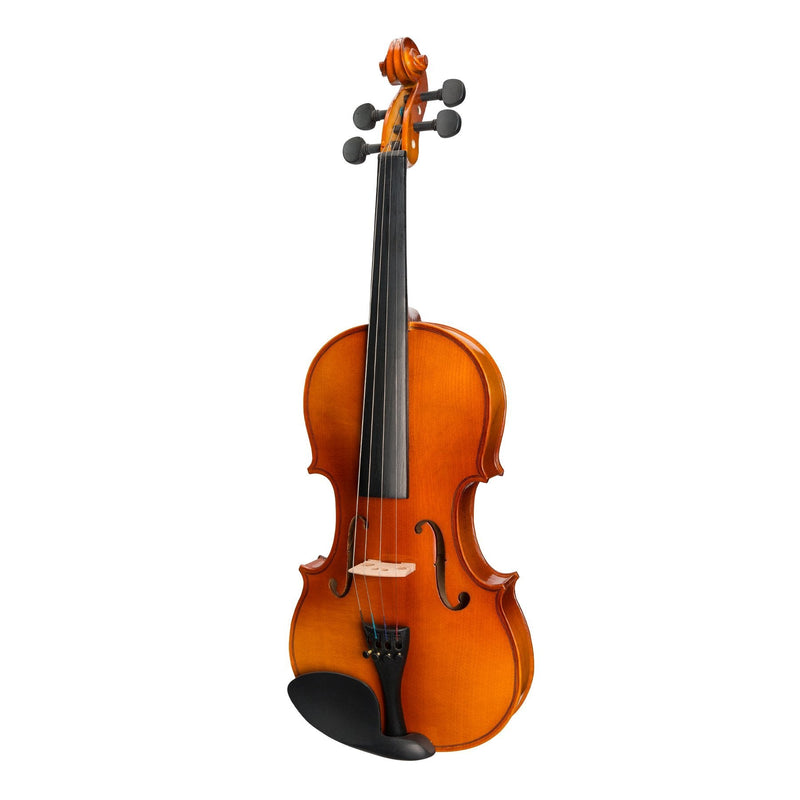 -Steinhoff Full Size Student Solid Top Violin Set (Natural Gloss)-Living Music