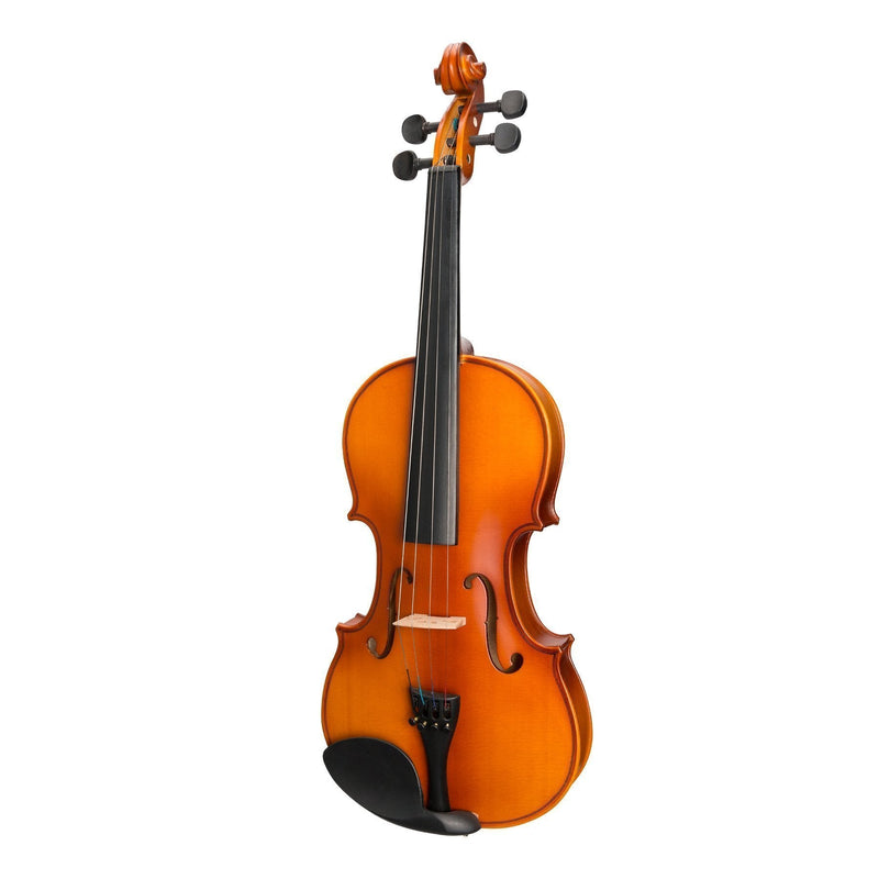 -Steinhoff Full Size Student Solid Top Violin Set (Natural Satin)-Living Music
