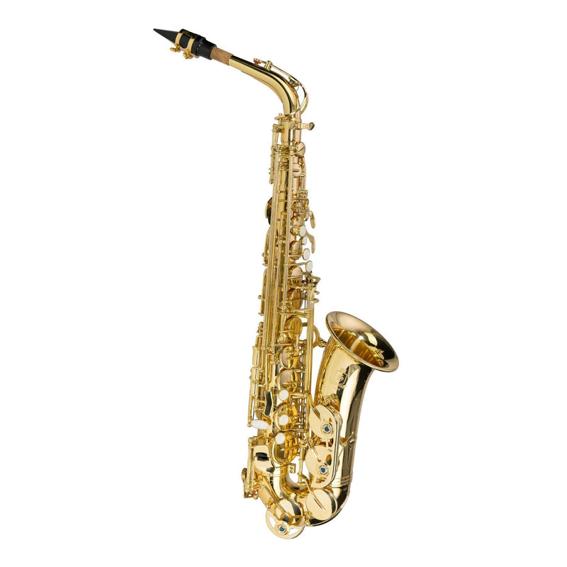 -Steinhoff Intermediate Alto Saxophone (Gold)-Living Music