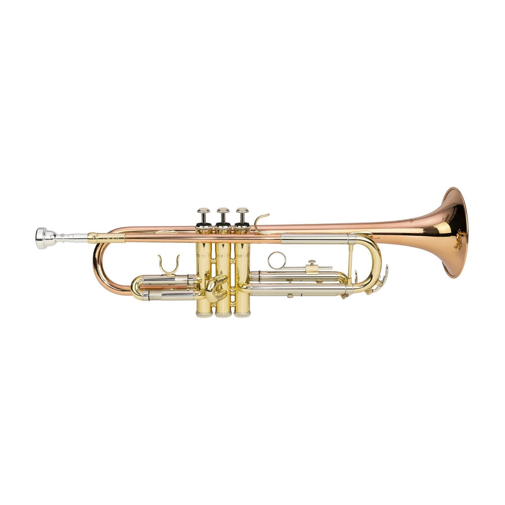 KSO-TR40-GLD-Steinhoff Intermediate Bb Trumpet (Rose Gold)-Living Music