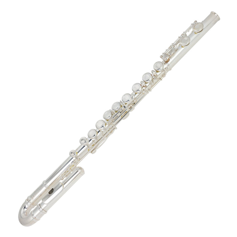-Steinhoff Twin-Head Intermediate C Flute (Silver)-Living Music