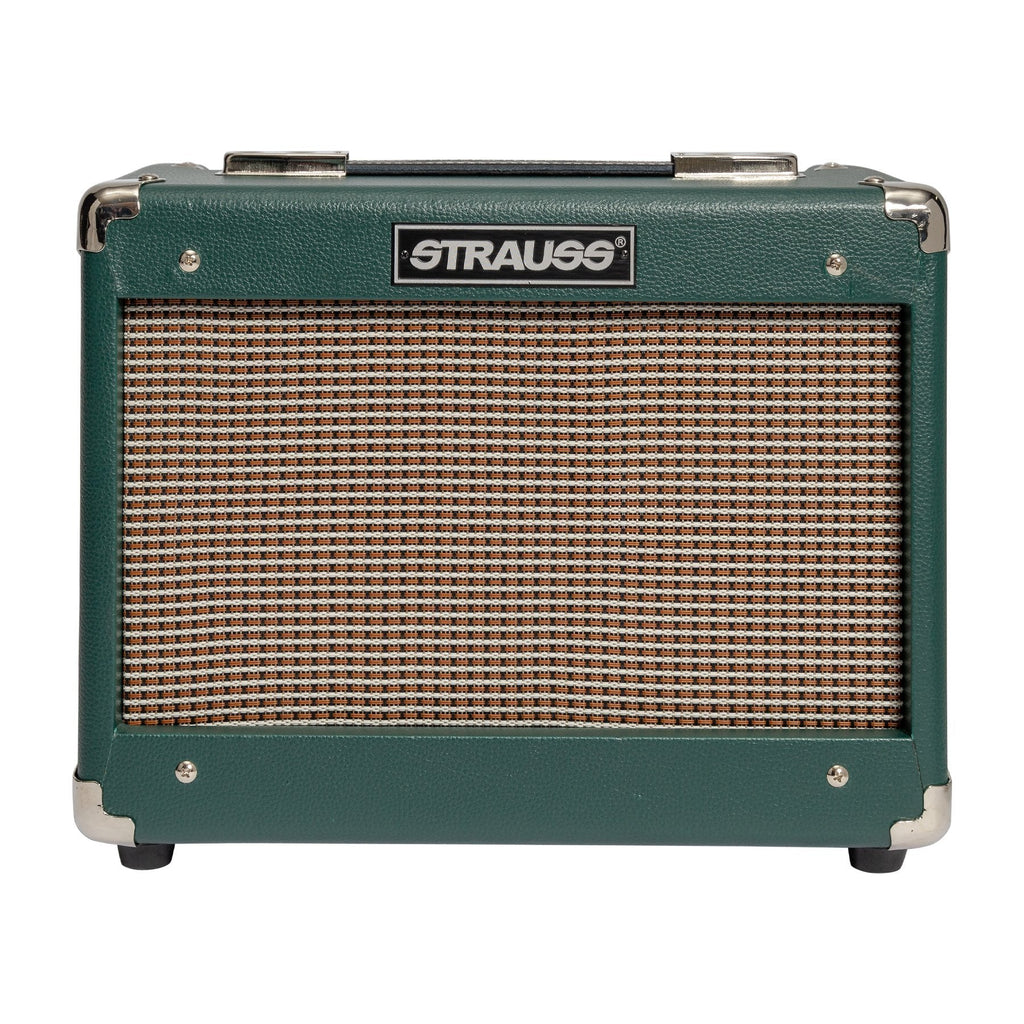 -Strauss SM-T5 5 Watt Combo Valve Amplifier (Green)-Living Music