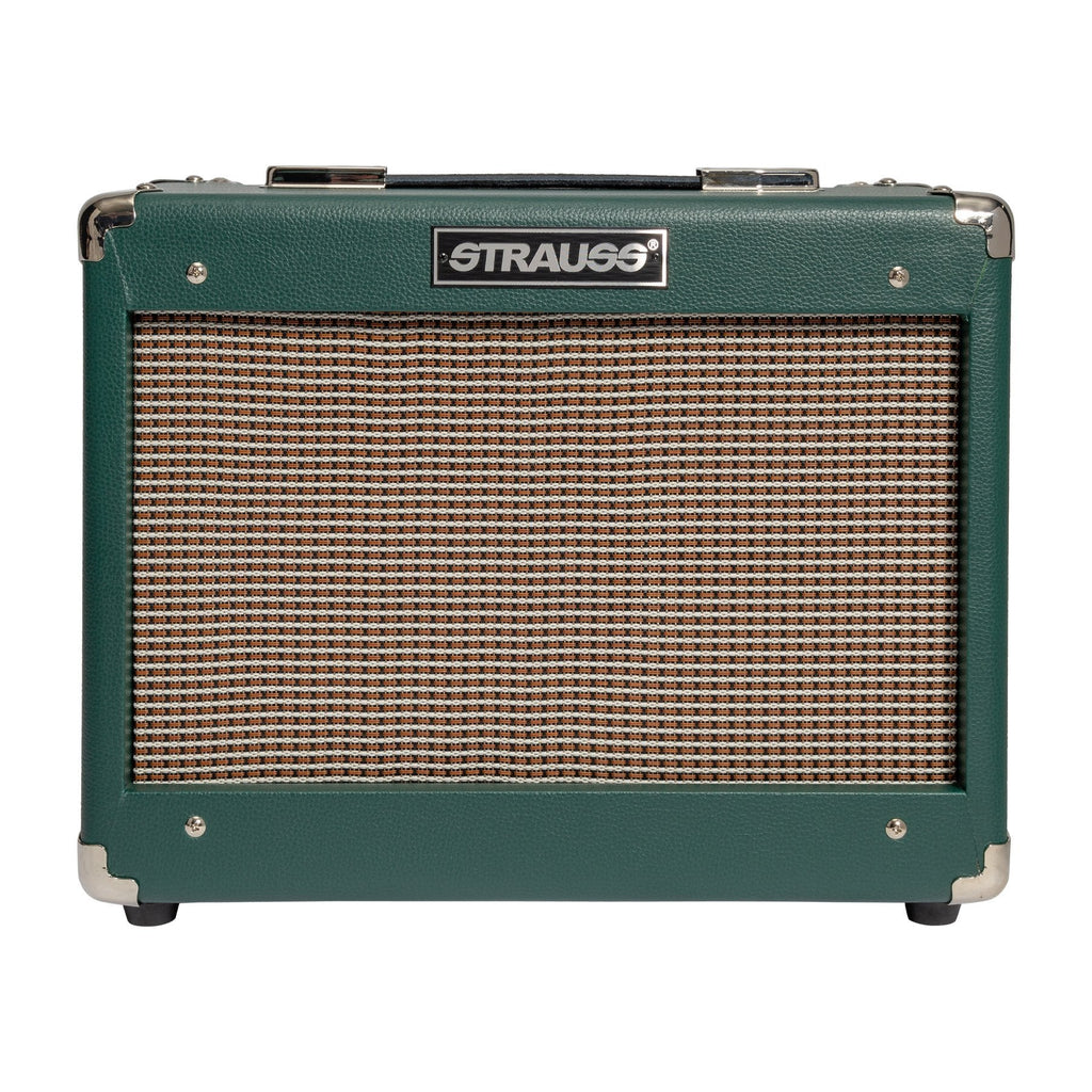 -Strauss SVT-10 10 Watt Combo Valve Amplifier (Green)-Living Music