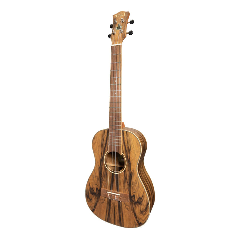 -Tiki '4 Series' Daowood Baritone Ukulele with Gig Bag (Natural Satin)-Living Music