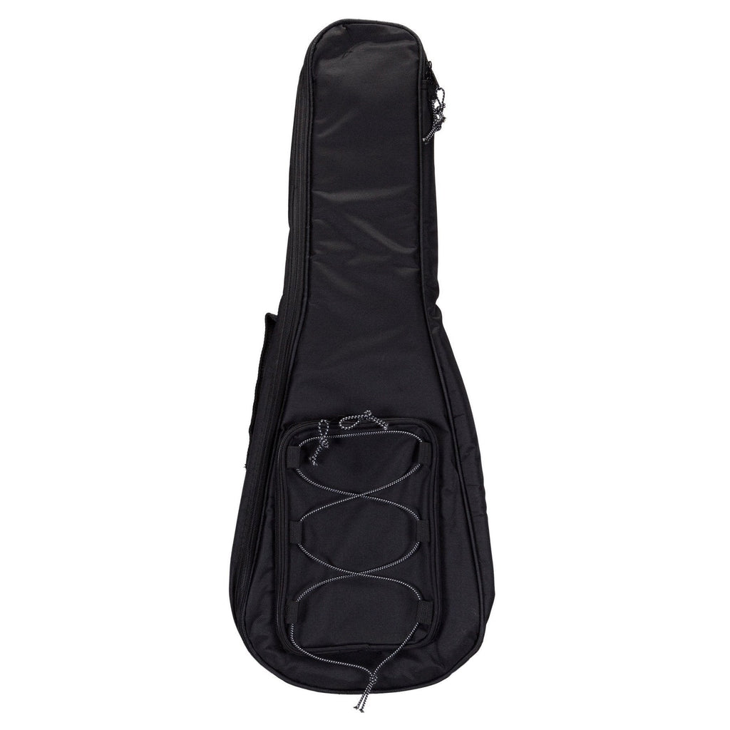 -Tiki Deluxe Baritone Ukulele Bag (Black)-Living Music