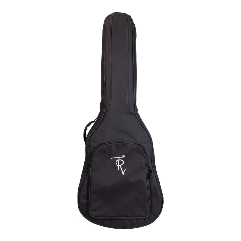 -Timberidge Deluxe Dreadnought Acoustic Guitar Gig Bag (Black)-Living Music
