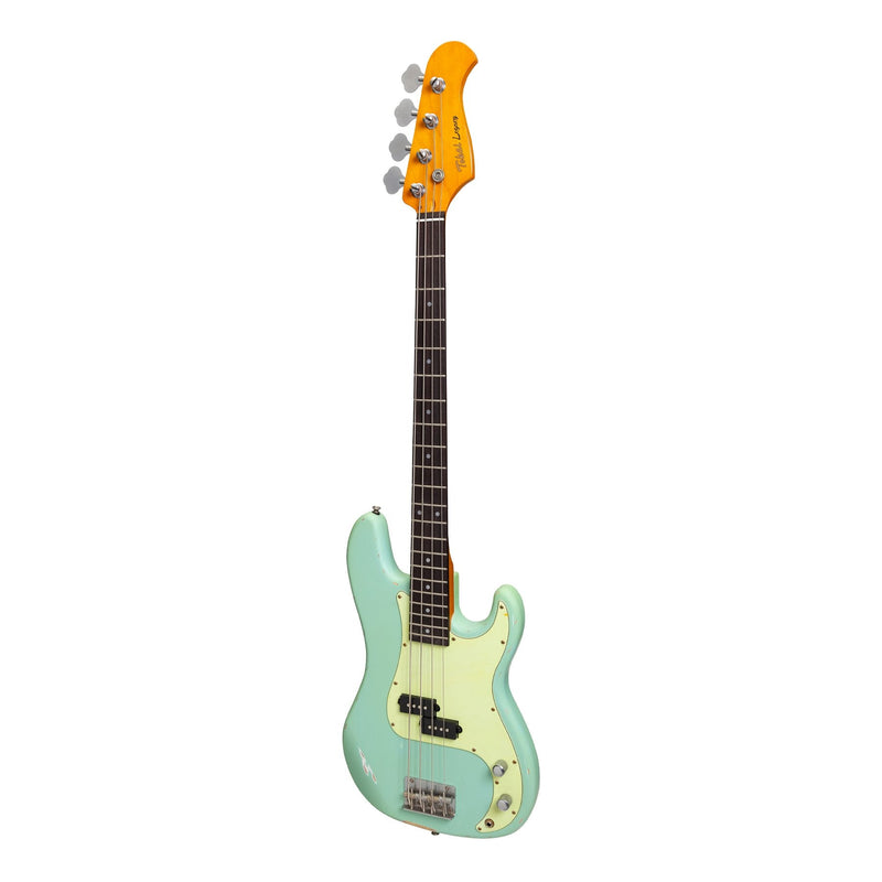 -Tokai 'Legacy Series' P-Style 'Relic' Electric Bass (Blue)-Living Music
