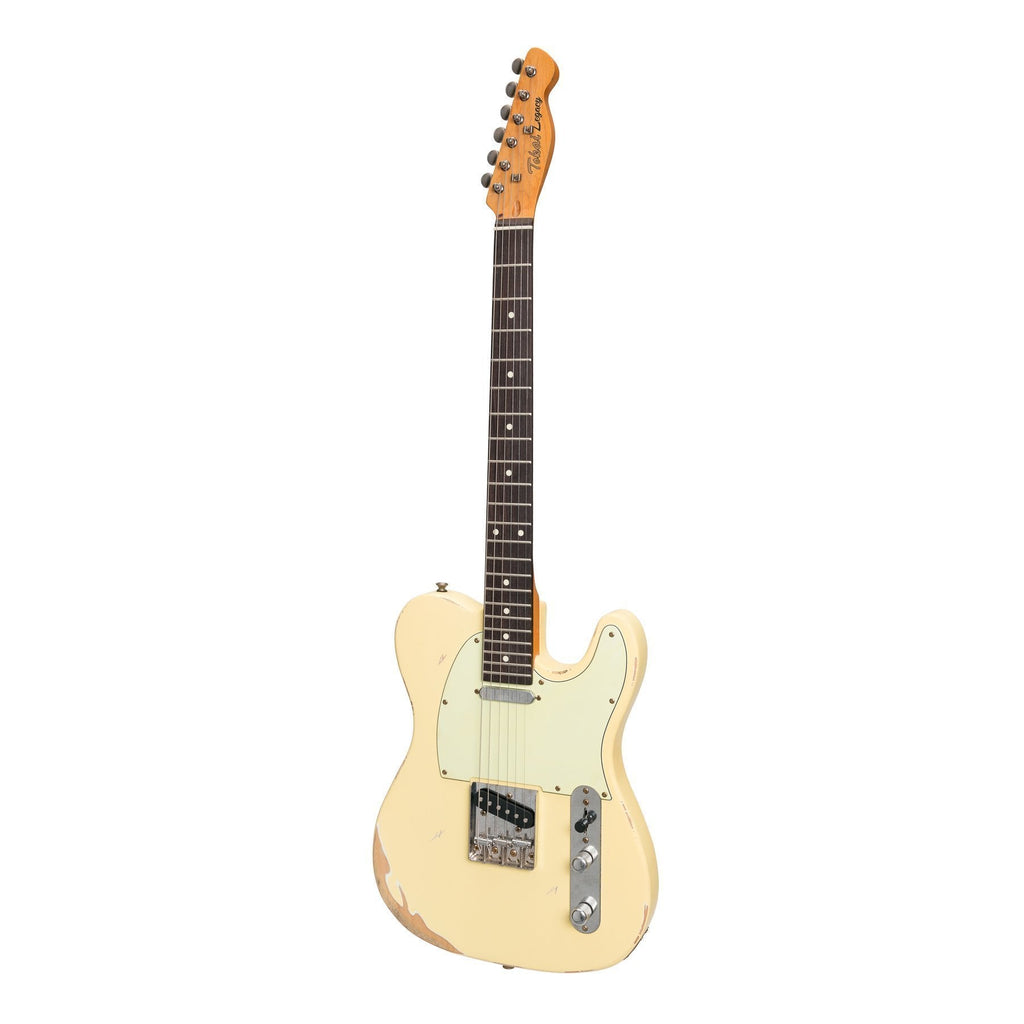 -Tokai 'Legacy Series' TE-Style 'Relic' Electric Guitar (Cream)-Living Music