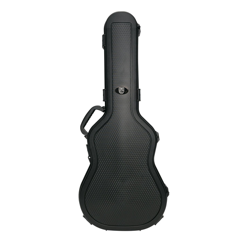 -XHL 3001 Weather-Sealed Small Body Acoustic Guitar Travel Hard Case (Black)-Living Music