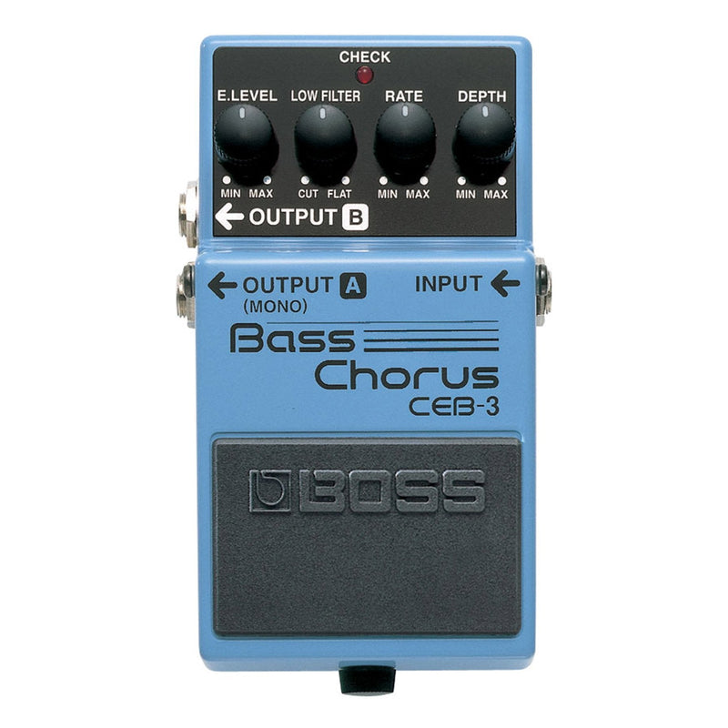 -Boss CEB-3 Bass Chorus Bass Guitar Effects Pedal-Living Music