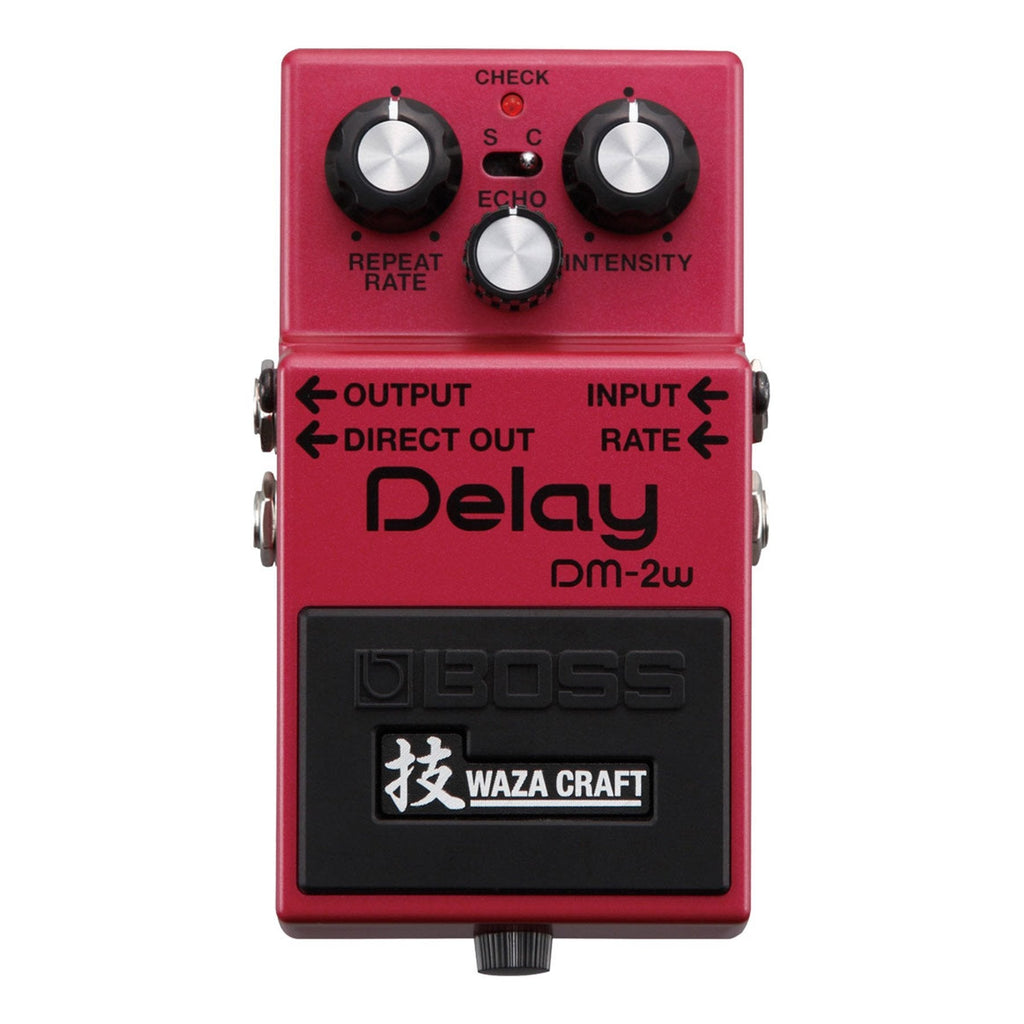 DM2W-Boss DM-2W Waza Craft Delay Guitar Effects Pedal-Living Music