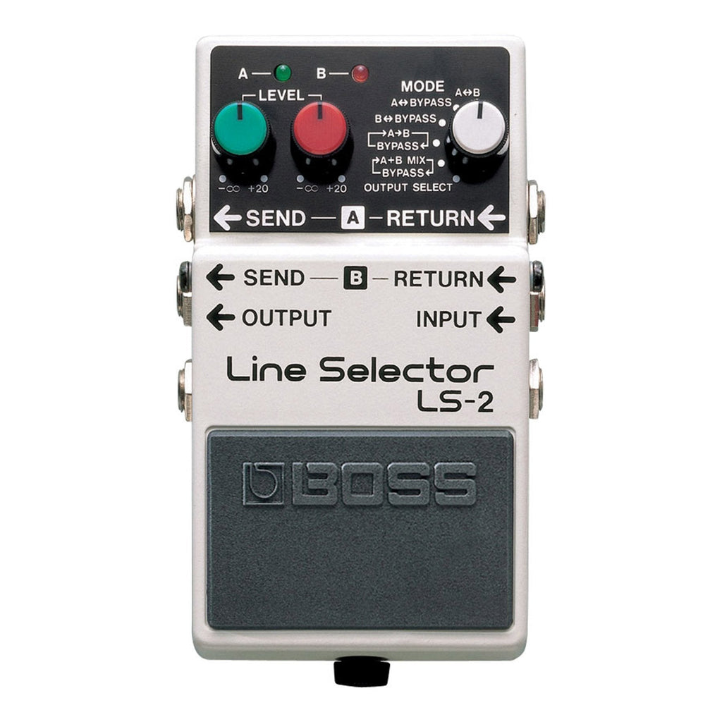 LS2-Boss LS-2 Line Selector Guitar Effects Pedal-Living Music