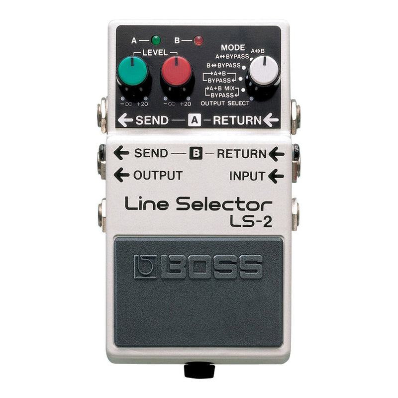 -Boss LS-2 Line Selector Guitar Effects Pedal-Living Music