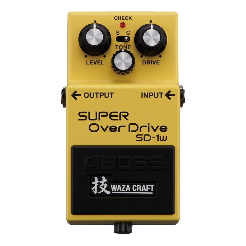 -Boss SD-1W Waza Craft Super Overdrive Guitar Effects Pedal-Living Music