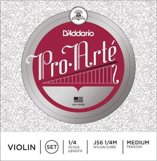 -D'Aaddario ProArte 1/4 Size Violin String Set (Medium Tension)-Living Music