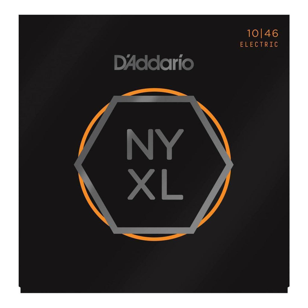 NYXL1046-D'Addario NYXL1046 Regular Light Electric Guitar Strings (10-46)-Living Music